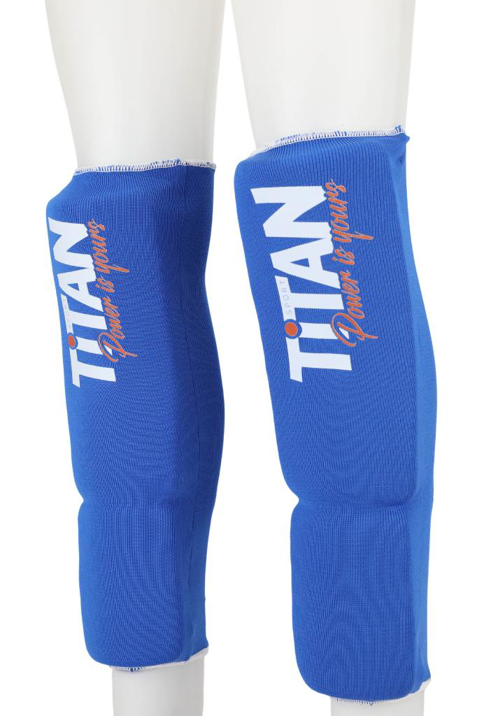Titan Sport  Mavi Beyaz Ayak Bez Kaval Koruyucu M Beden
