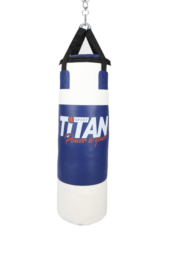 Titan Sport  Mavi-Beyaz Boks Kum Torbasi