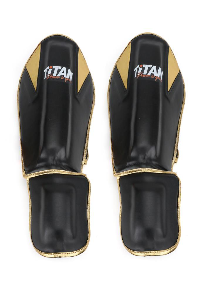 Titan Sport  Parlak Siyah-Altin(Gold) Muay Thai, Kick Boks Kaval K