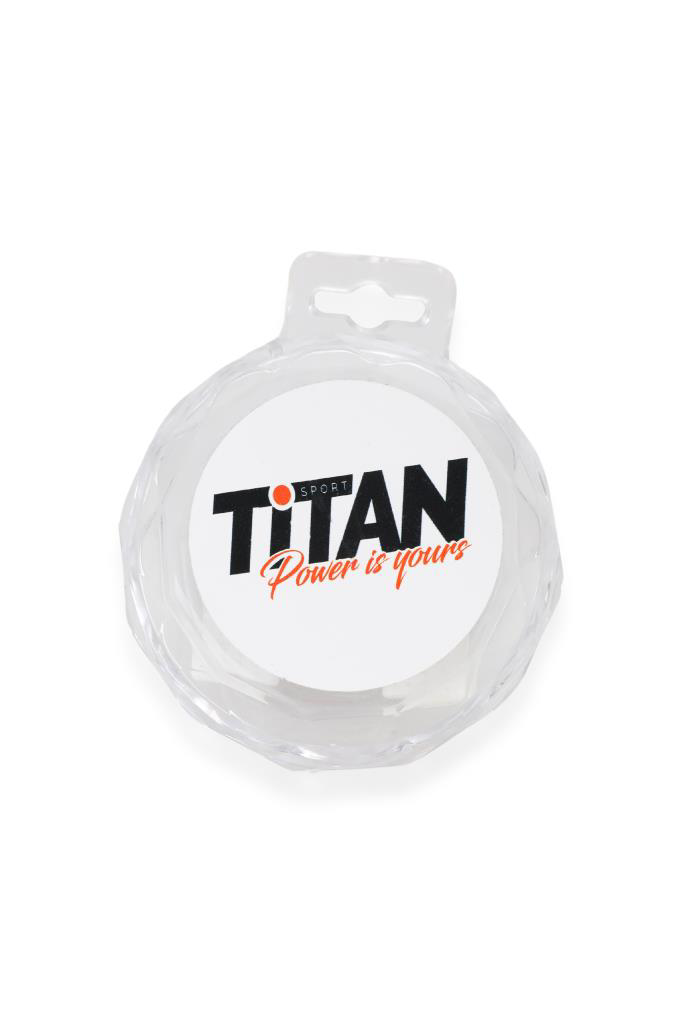 Titan Sport  Silikon Dişlik Boks, Kickboks Muay Beyaz Dişlik + Sak