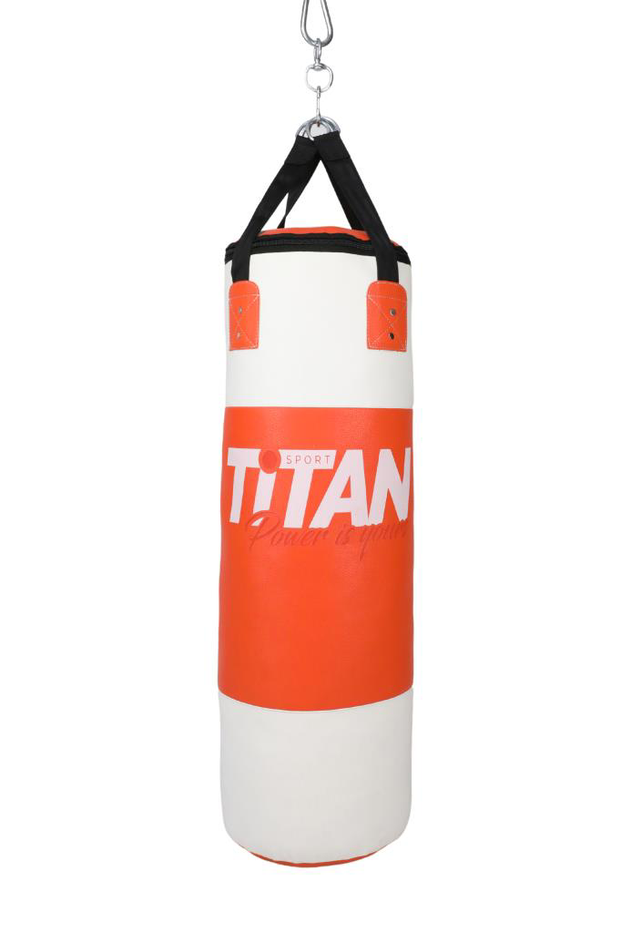 Titan Sport  Turuncu-Beyaz Boks Kum Torbasi