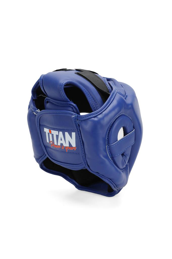 Titan Sport  Yüz Korumali Boks Kaski , Koyu Mavi Model