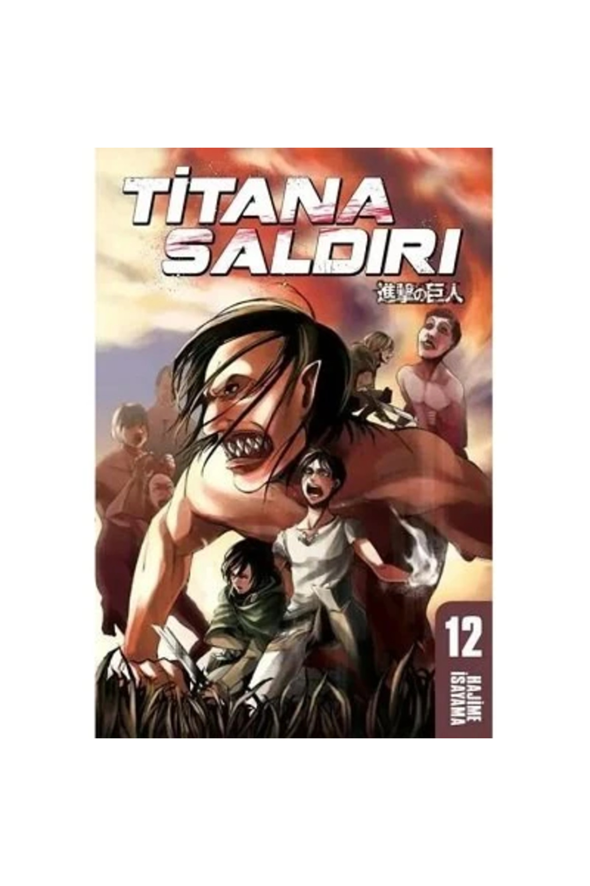 Titana Saldırı 12. Cilt Türkçe Çizgi Roman