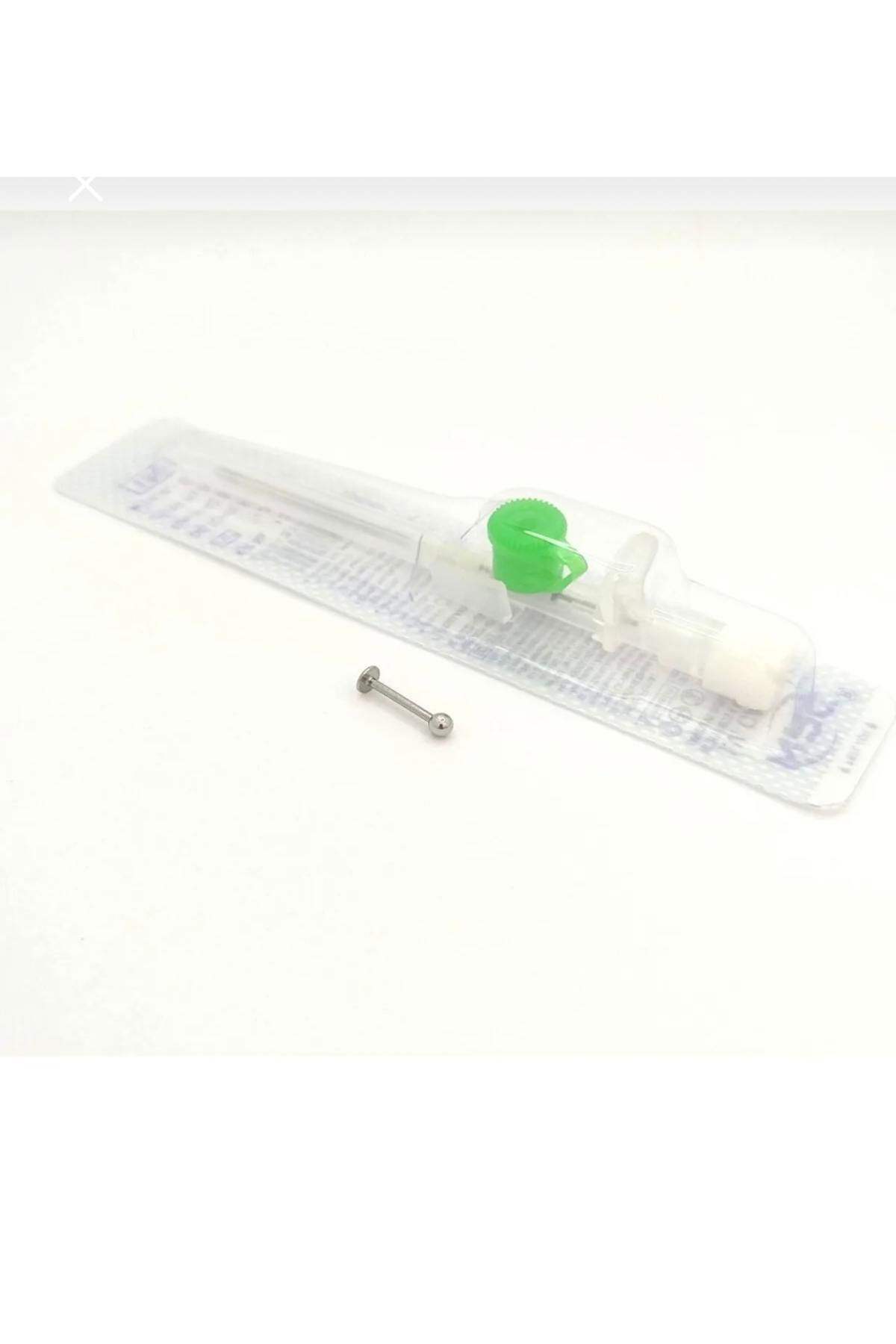 Titanium Piercingli  delim kiti (1.2mm uyumlu)