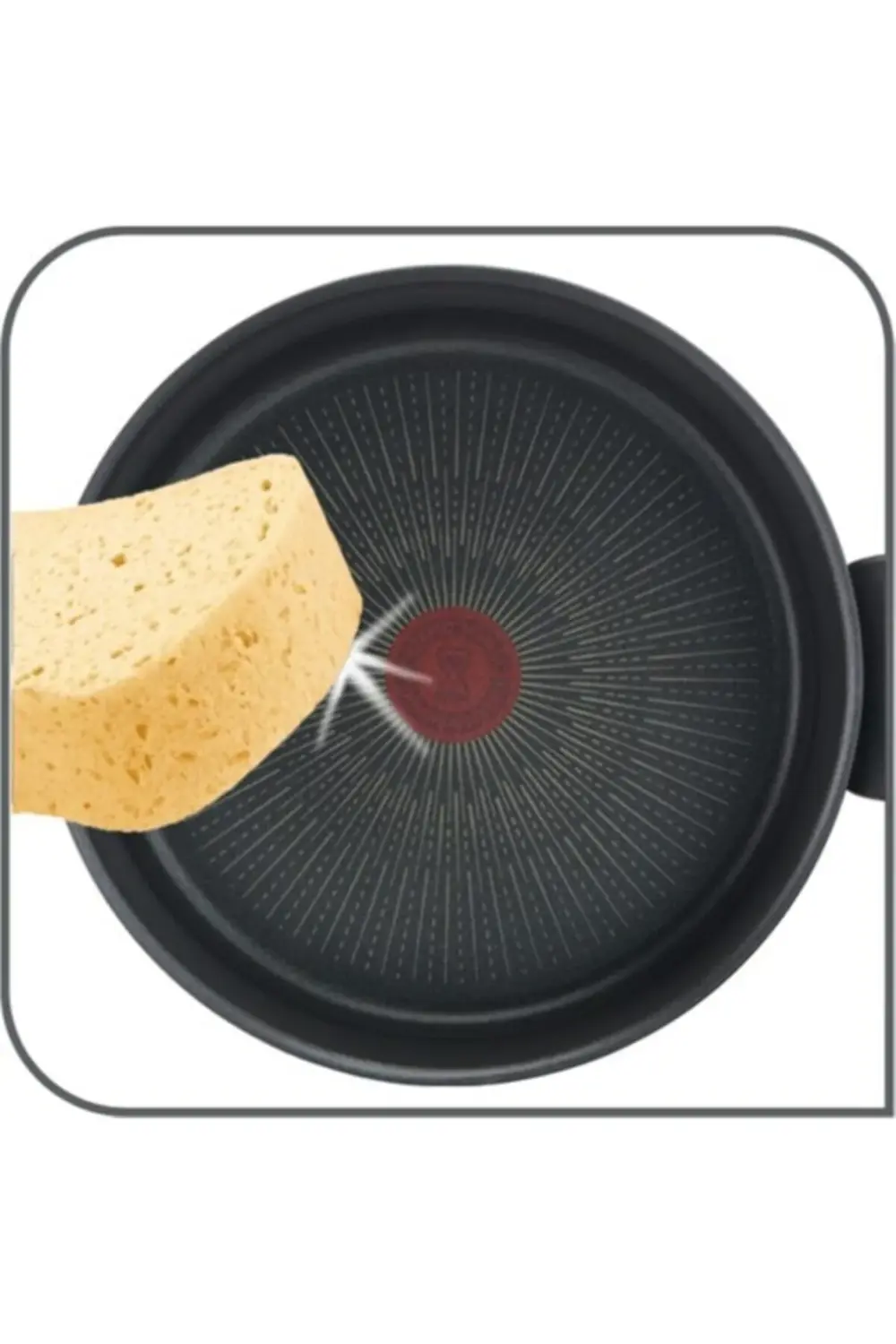 Titanyum 3x Ultimate One Indüksiyon Tabanlı 25 Cm Krep Tava