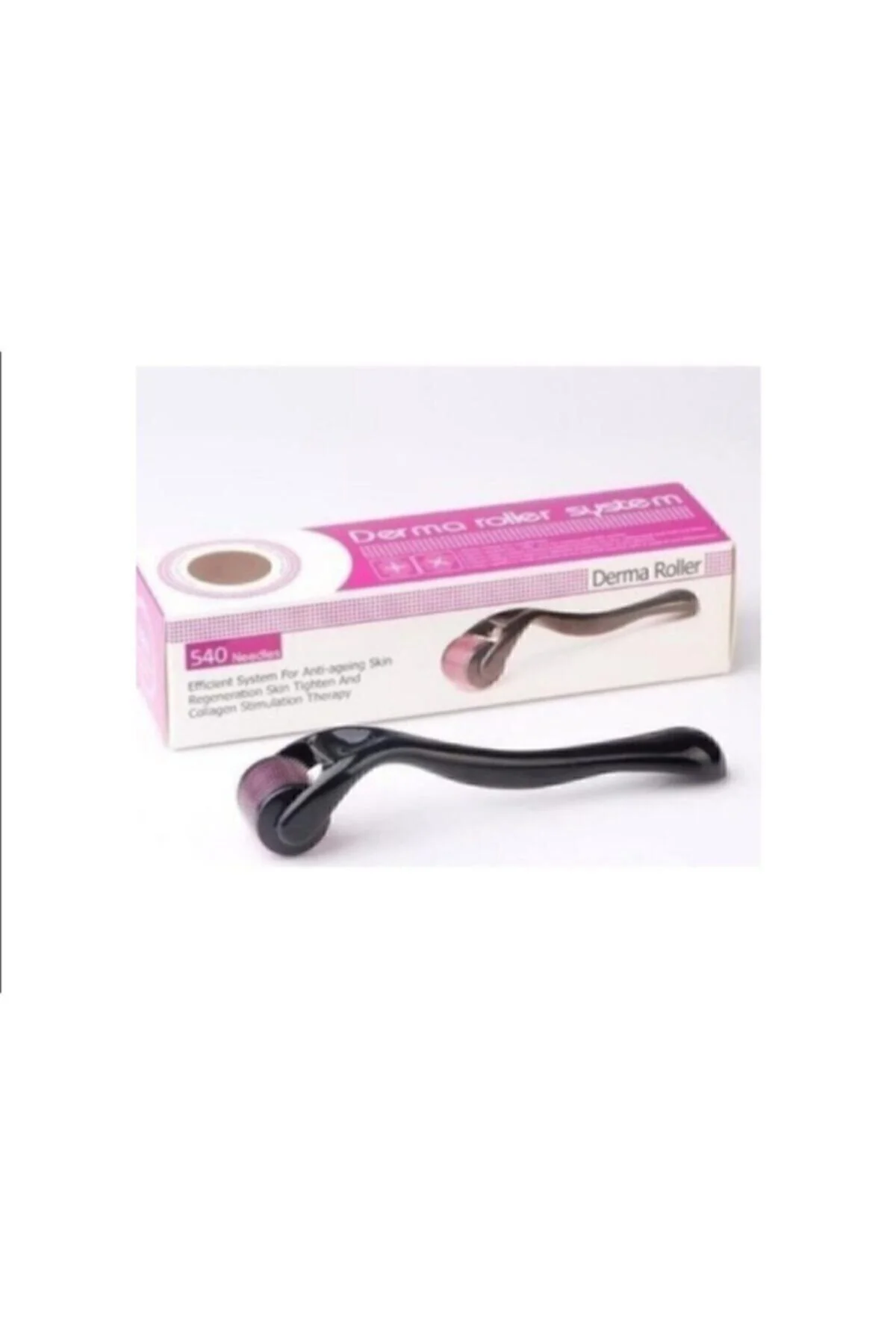 Titanyum 540 Iğneli 1mm Derma Roller Saç Cilt Ve Çatlak Temizleyici - Görsel 2