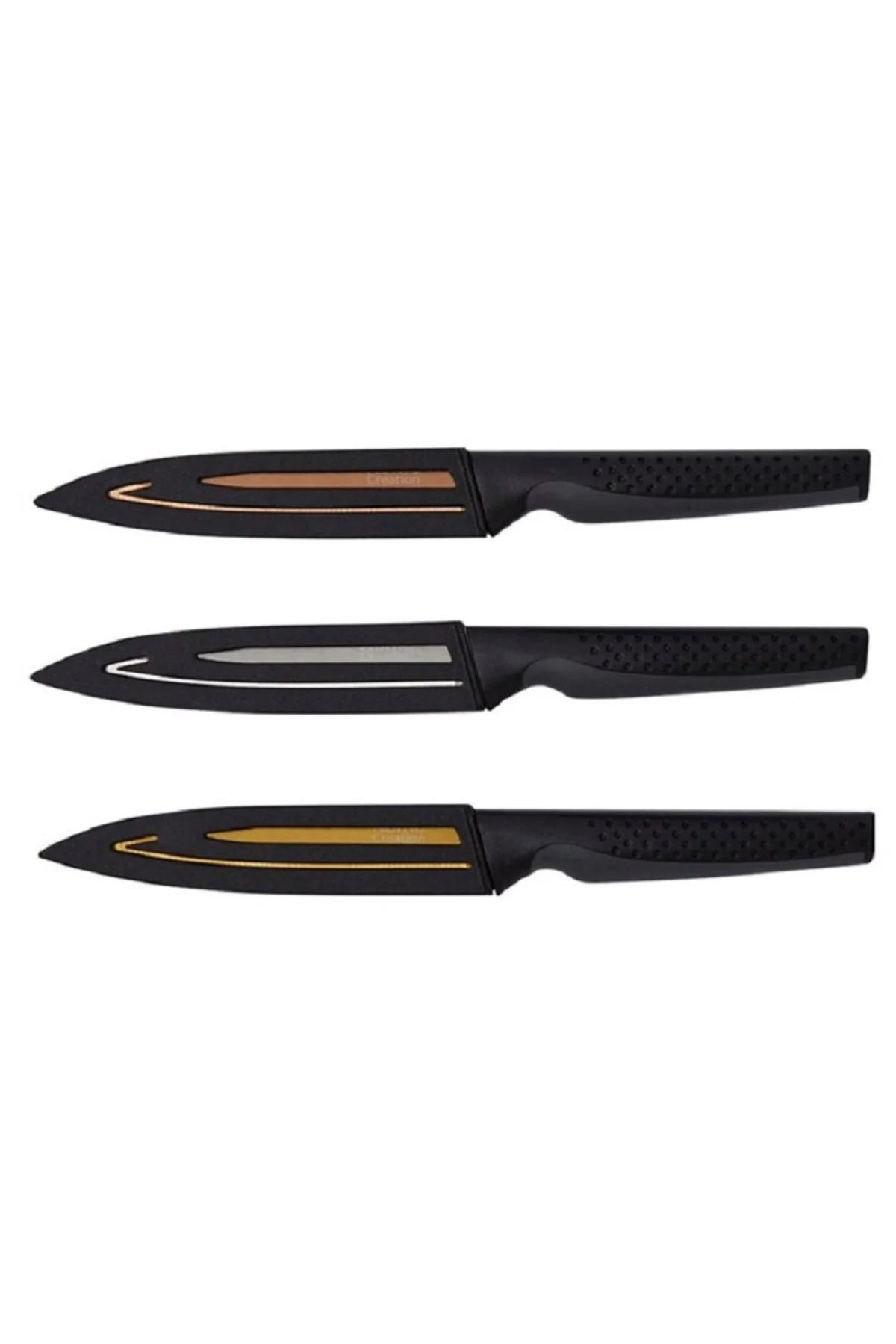 Titanyum Bıçak 23cm Gold Alman Kalite