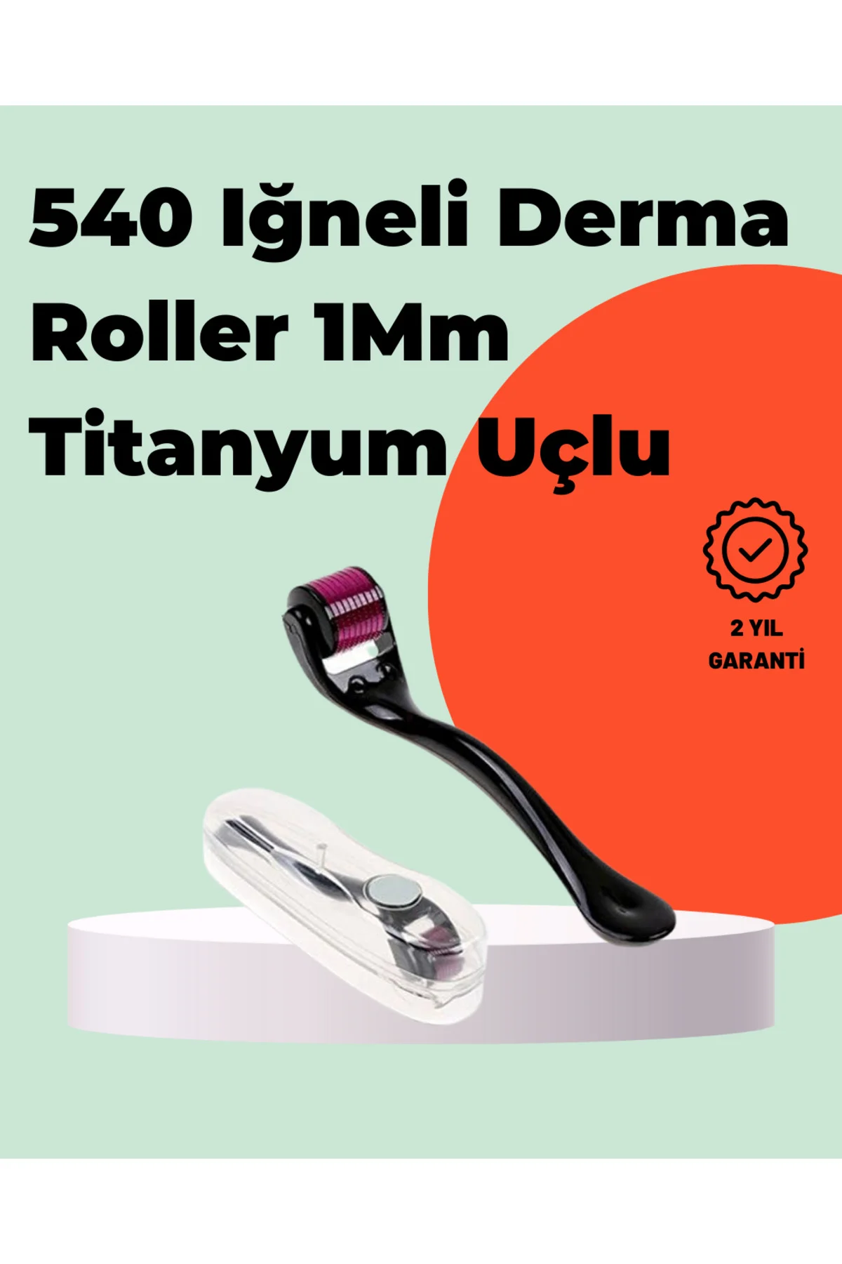 Titanyum İğneli Derma Roller – Evde Cilt Bakımı İçin Uygun Titanyum İğneli Derma Roller – Evde Cilt Bakımı İçin Uygun