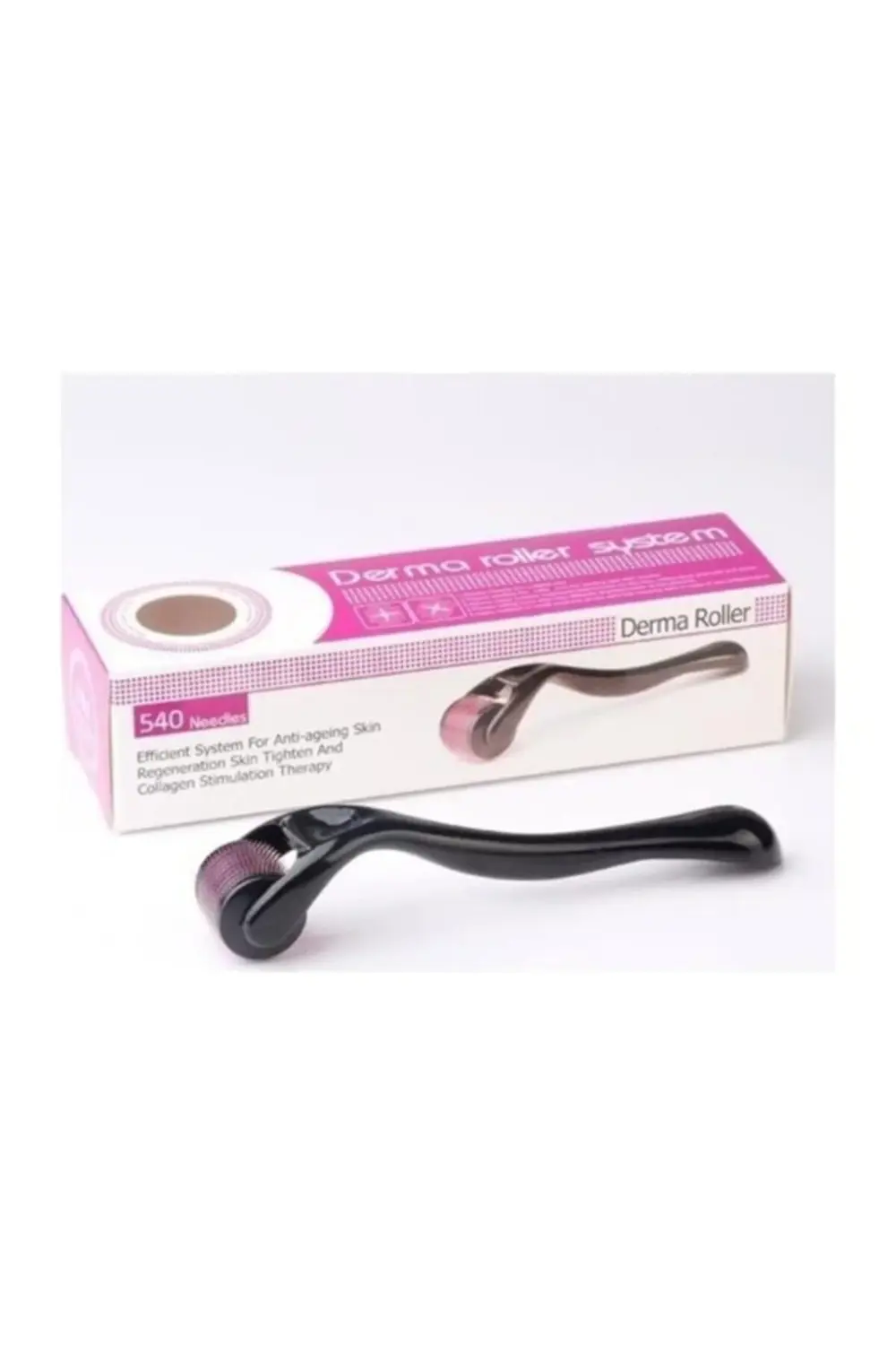 Titanyum Uçlu 540 Iğneli Derma Roller 1 Mm Iğne Cilt Yüz Vücut Ye