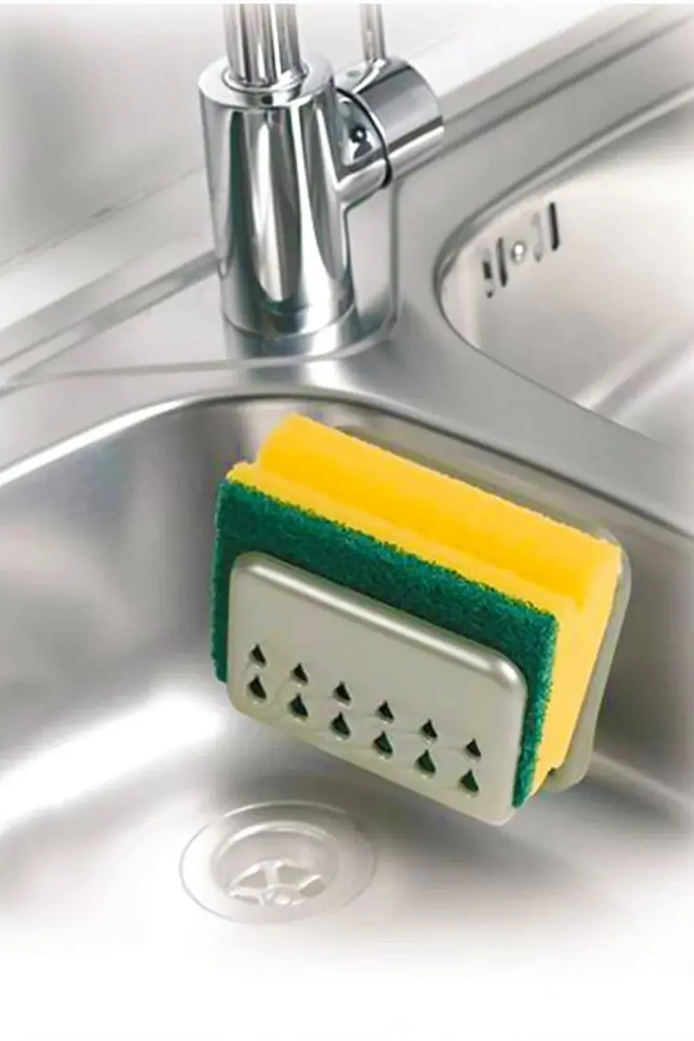 Titiz Bulaşık Sünger Askısı Vantuzlu (SÜNGER HEDİYELİ) Tp-652