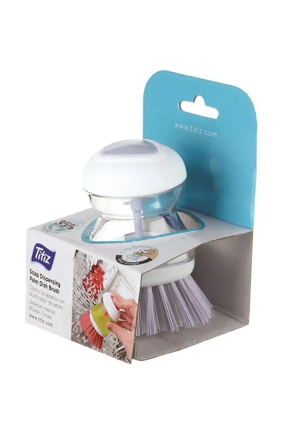 Titiz Detarjan Hazneli Bulaşık Fırçası Tp-110