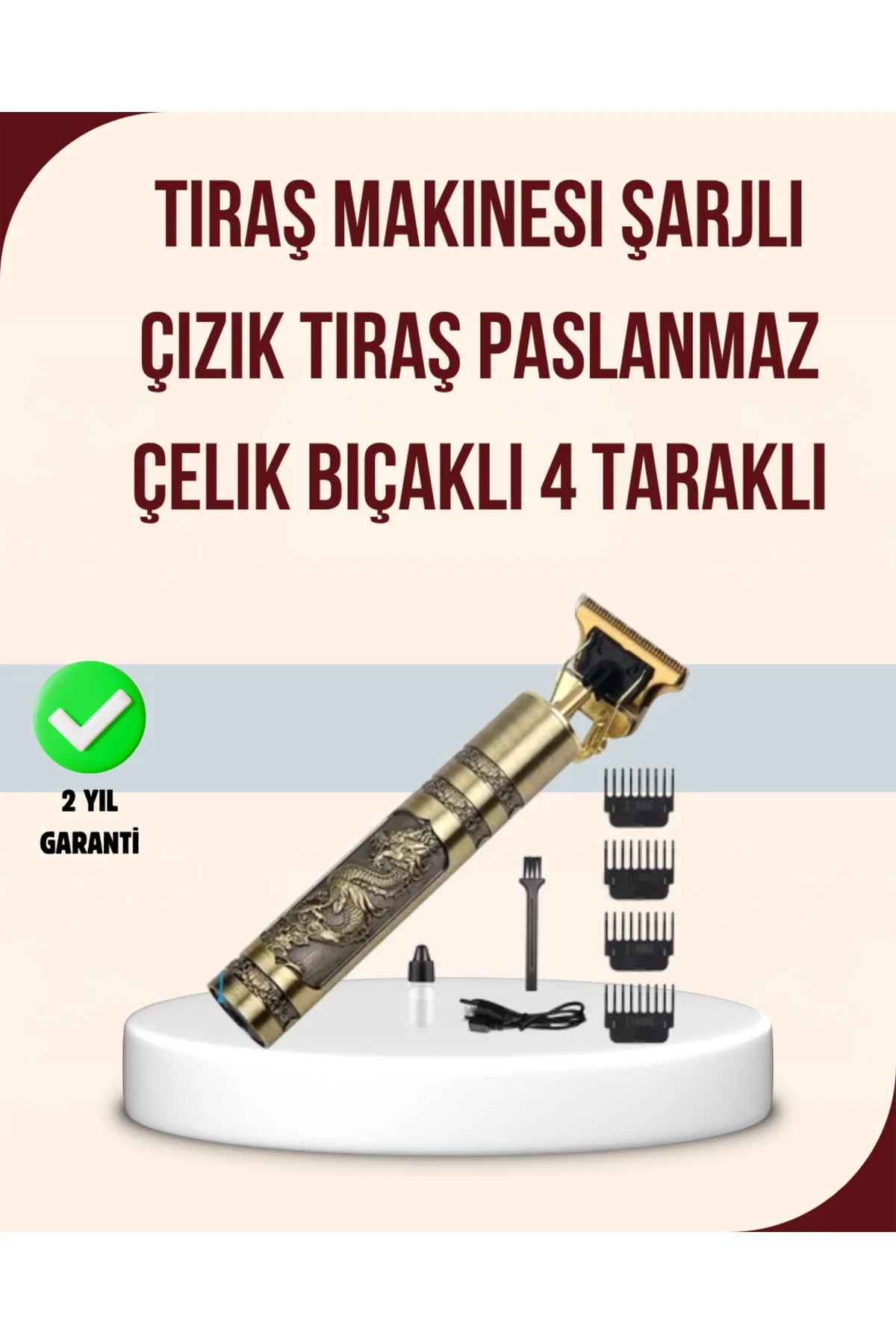Titreşim Motorlu Erkek Saç Ve Sakal Düzeltici Titreşim Motorlu Erkek Saç Ve Sakal Düzeltici