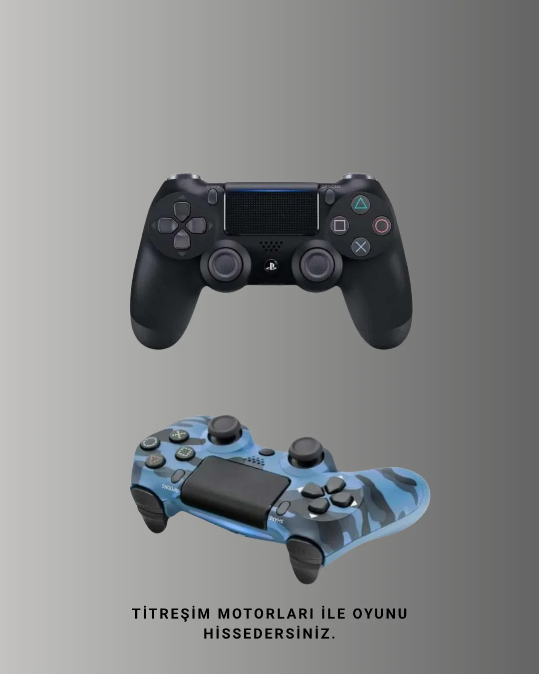 Titreşim Motorlu Oyun Kolu – Gerçekçi Geri Bildirim ve Etkileşim