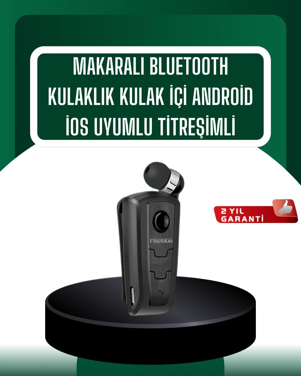 Titreşimli Bluetooth Kulaklık Fineblue F910 - Akıllı Gürültü Azaltma ve 150 Saat Pil Ömrü