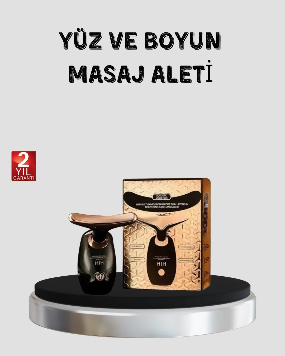 Titreşimli Cilt Gençleştirme Cihazı Yüz ve Boyun Sıkılaştırıcı Titreşimli Cilt Gençleştirme Cihazı Yüz ve Boyun Sıkılaştırıcı