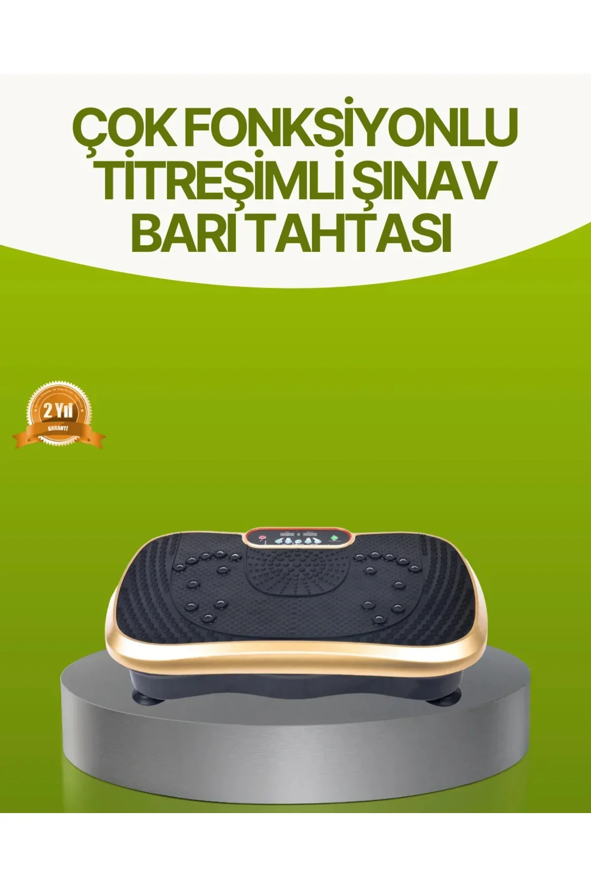 Titreşimli Egzersiz Platformu Evde Fitness ve Kas Güçlendirme