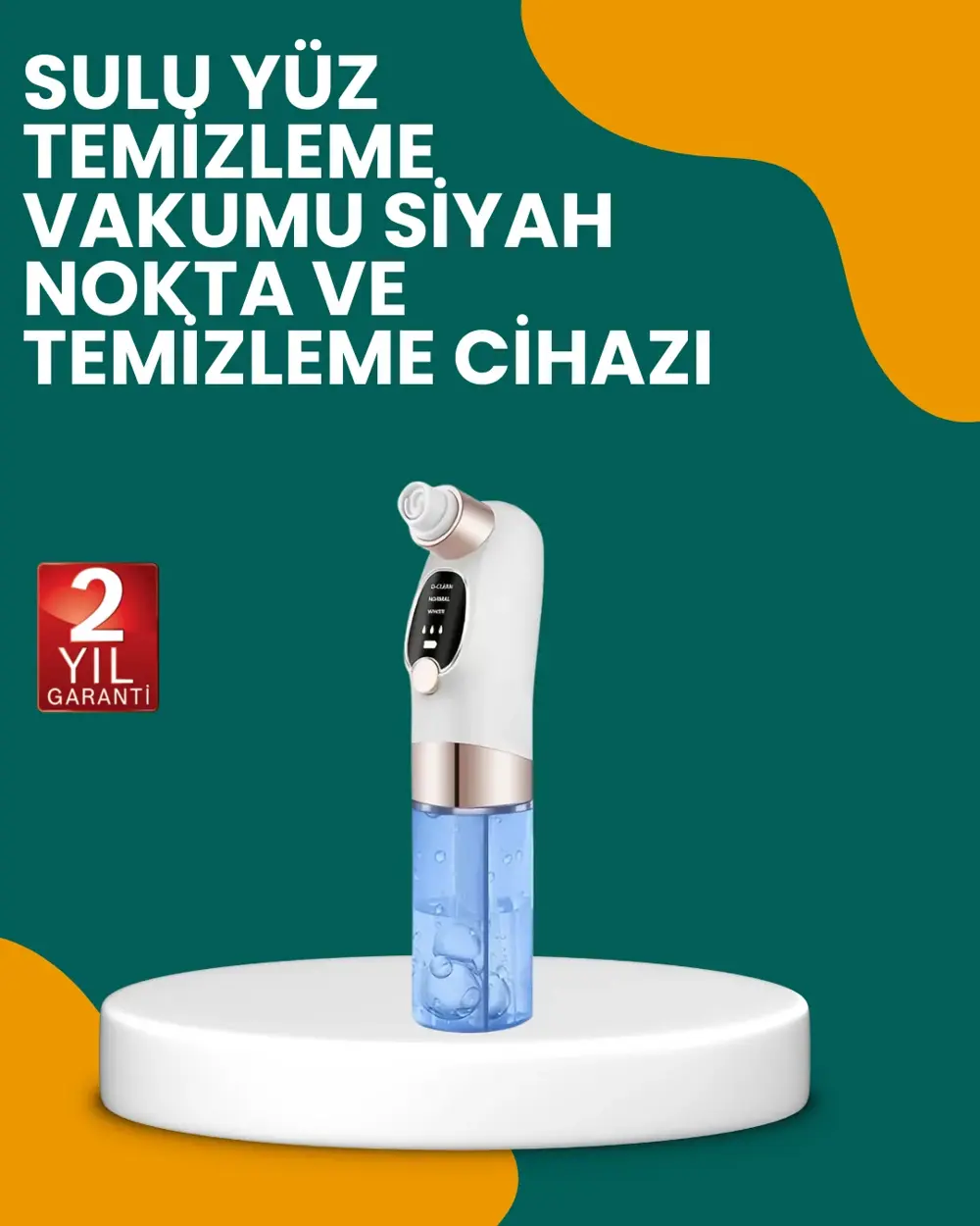 Titreşimli Elektrikli Gözenek Açıcı – Siyah Nokta ve Yağ Arındırı