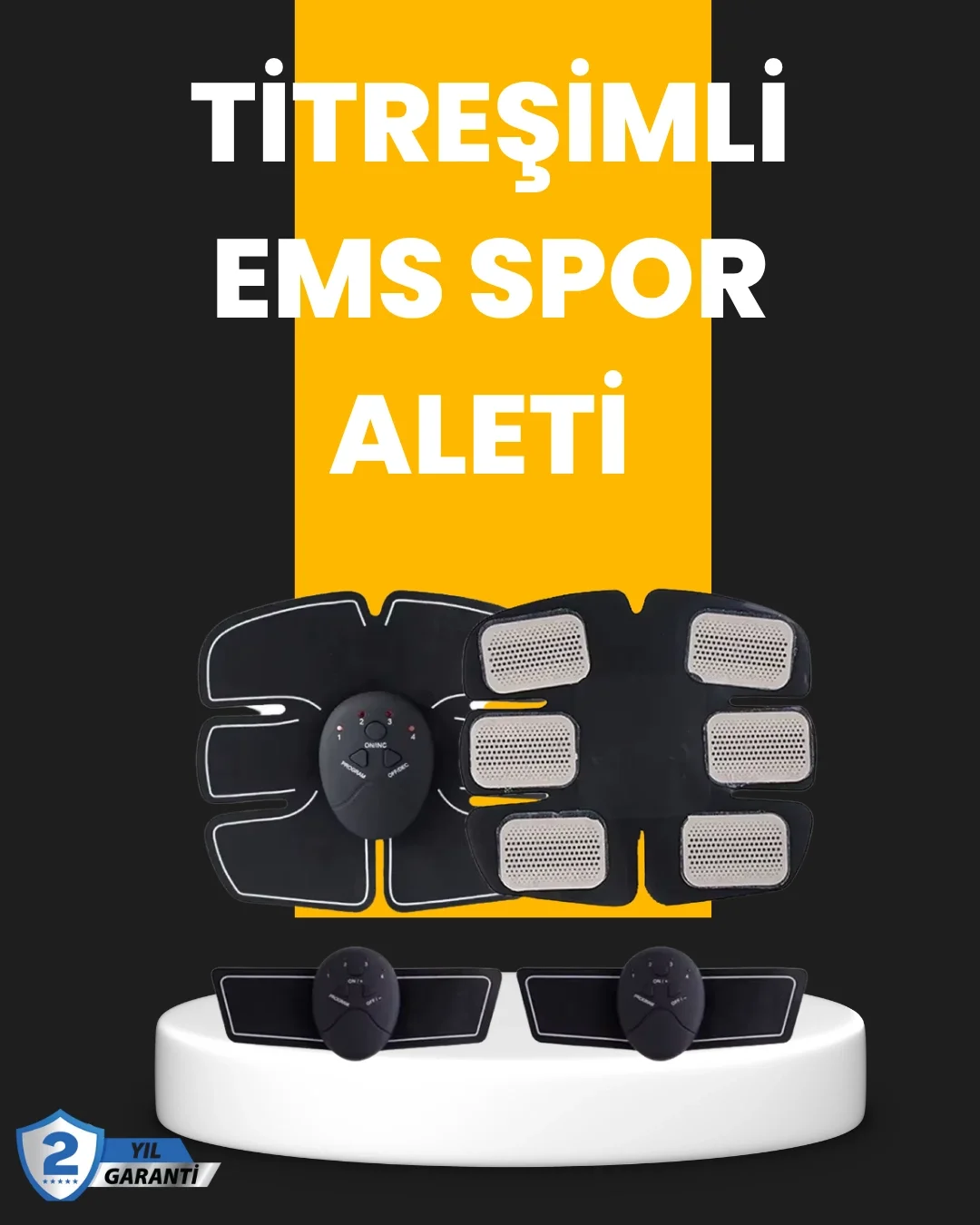 Titreşimli EMS Spor ve Fitness Cihazı Karın Kası Kol Bacak 2025 Model Fiyatı, Yorumları ve Özellikleri