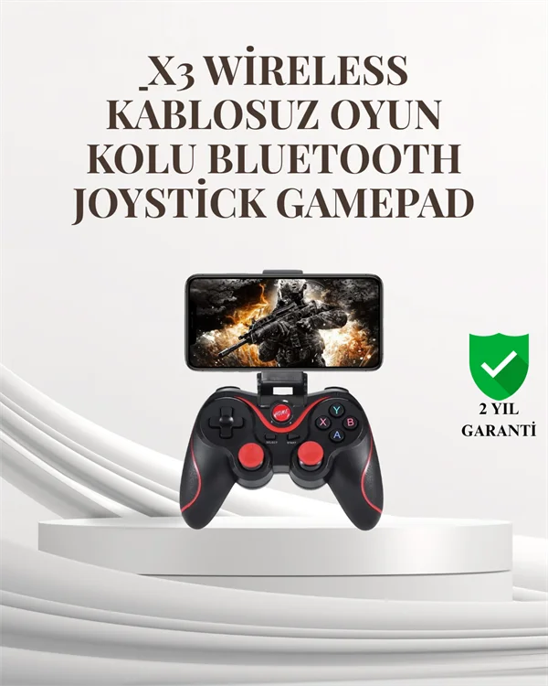 Titreşimli Gamepad – Mobil ve Konsol Uyumluluğu Titreşimli Gamepad – Mobil ve Konsol Uyumluluğu