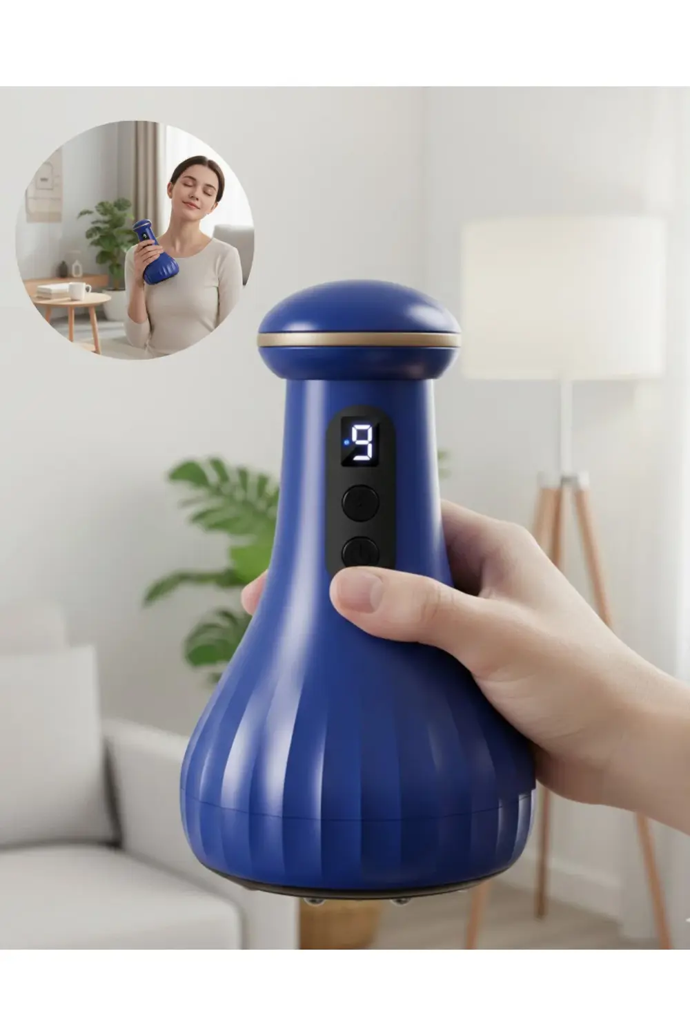 Titreşimli Masaj Aleti Ev Tipi Rahatlama ve Bakım Cihazı