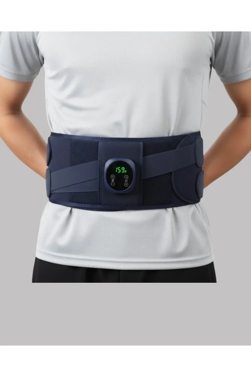 Titreşimli Masajlı Bel Kemeri Isıtmalı Destekli