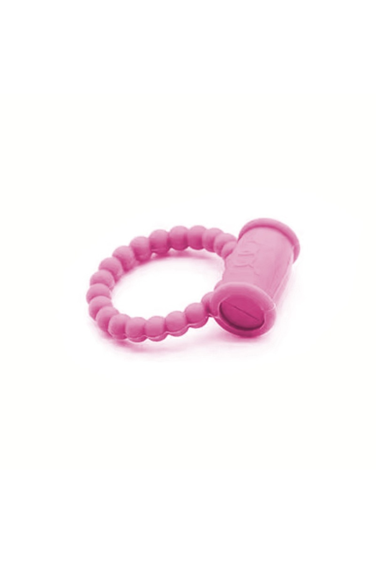 Titreşimli Noktalı Penis Halkası - Pembe