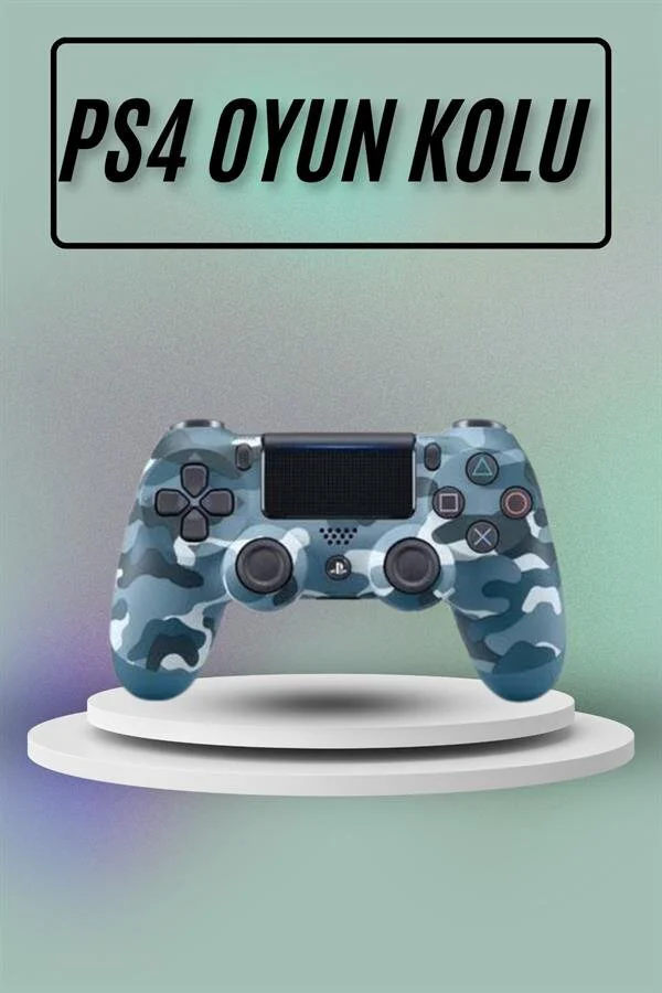 Titreşimli Oyun Kolu PS4 Joystick Kablosuz Bluetooth Tablet Telefon PC Android Uyumlu
