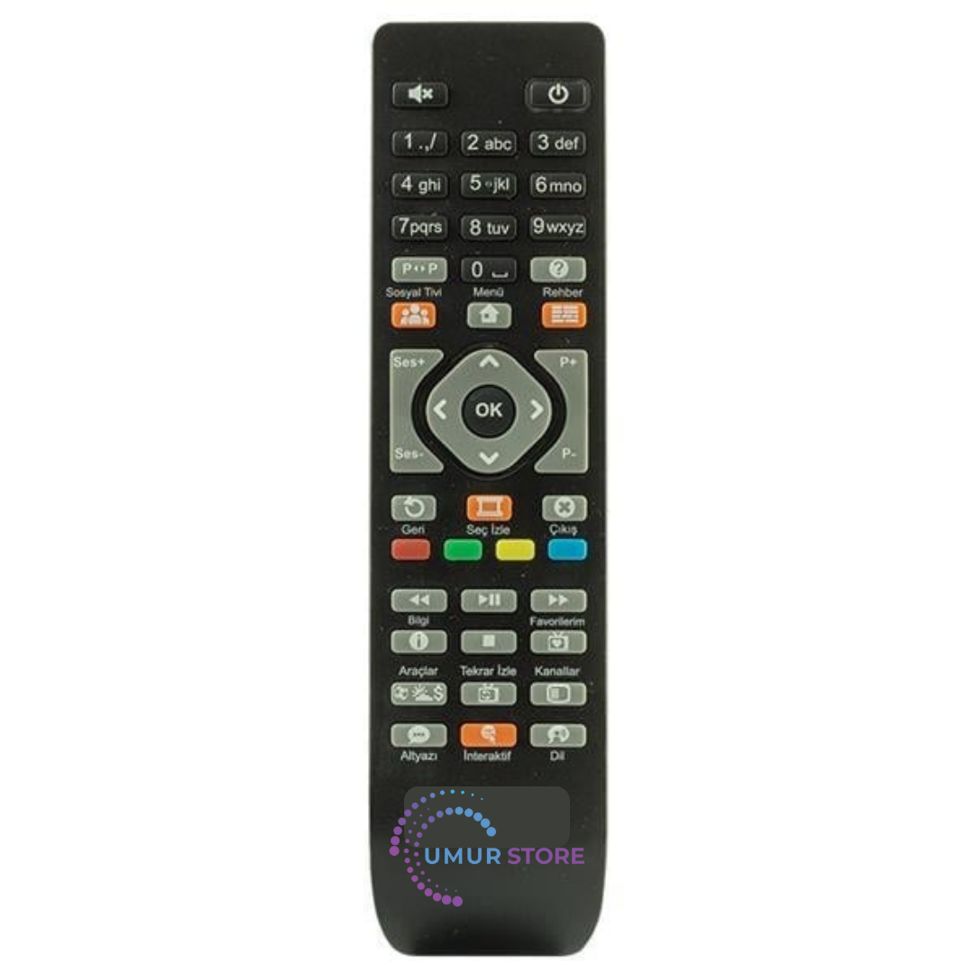Tivibu HD Uydu Alıcı Kumandası
