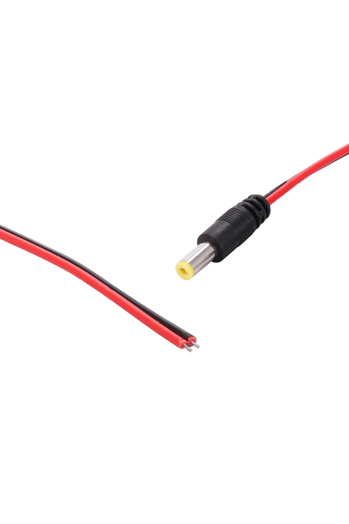 TK 34 FİŞ KABLOLU TEK UÇLU KAMERA İÇİN 20 CM DC POWER JACK KABLOL