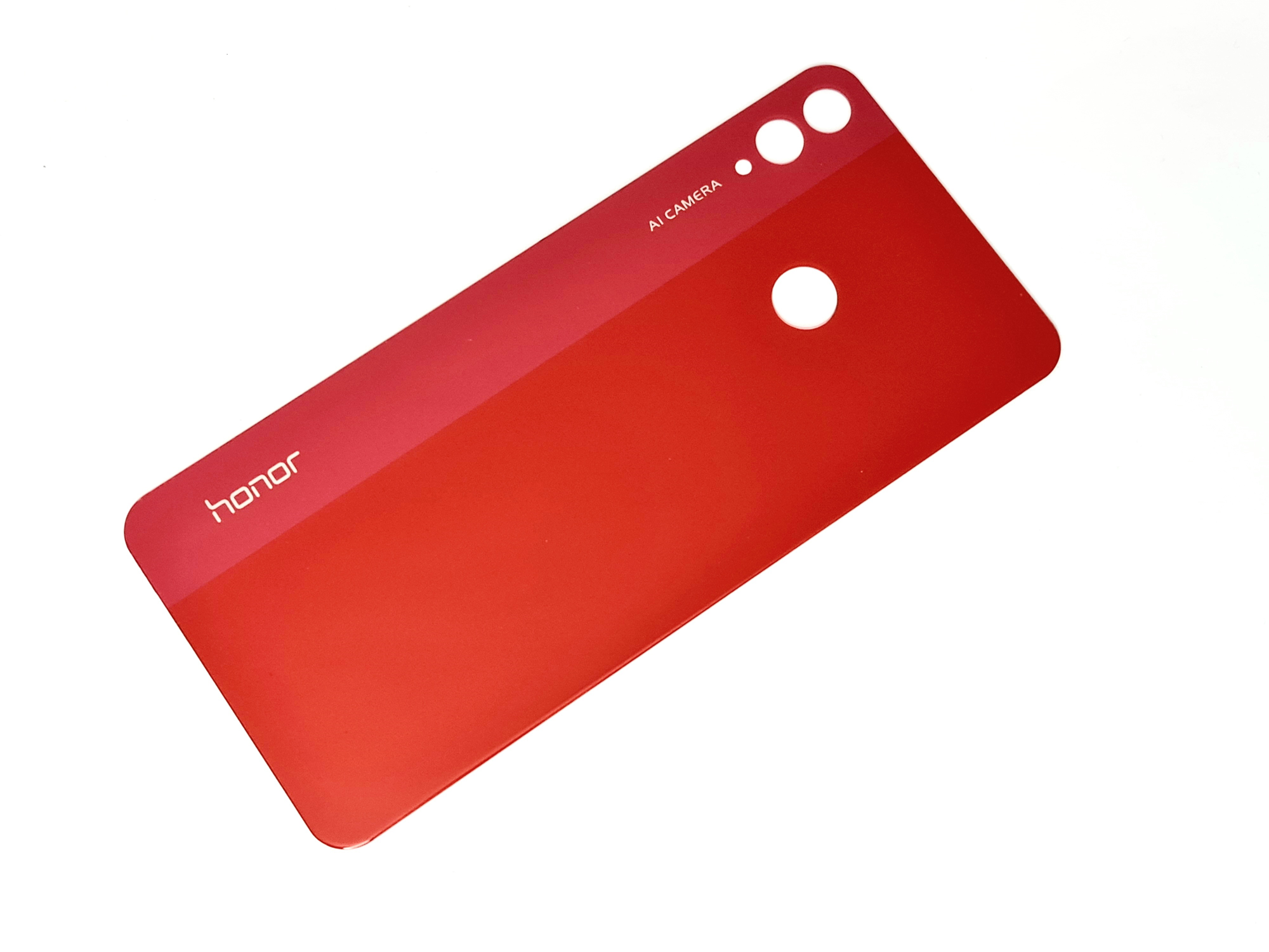 Tkgz Huawei Uyumlu Honor 8X Arka Pil Batarya Kapak KIRMIZI