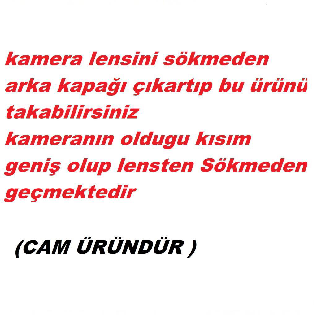 Tkgz İPhone 11 PRO Arka Pil Batarya Kapağı (CAM+B-7000) MAVİ