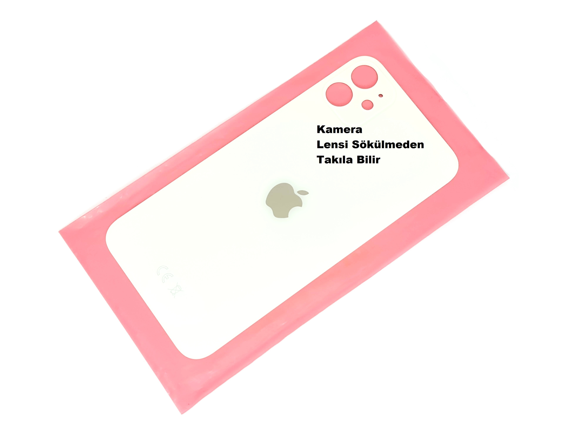Tkgz İPhone 11 Arka Kapak (CAM) Beyaz Tkgz İPhone 11 Arka Kapak (CAM) Beyaz