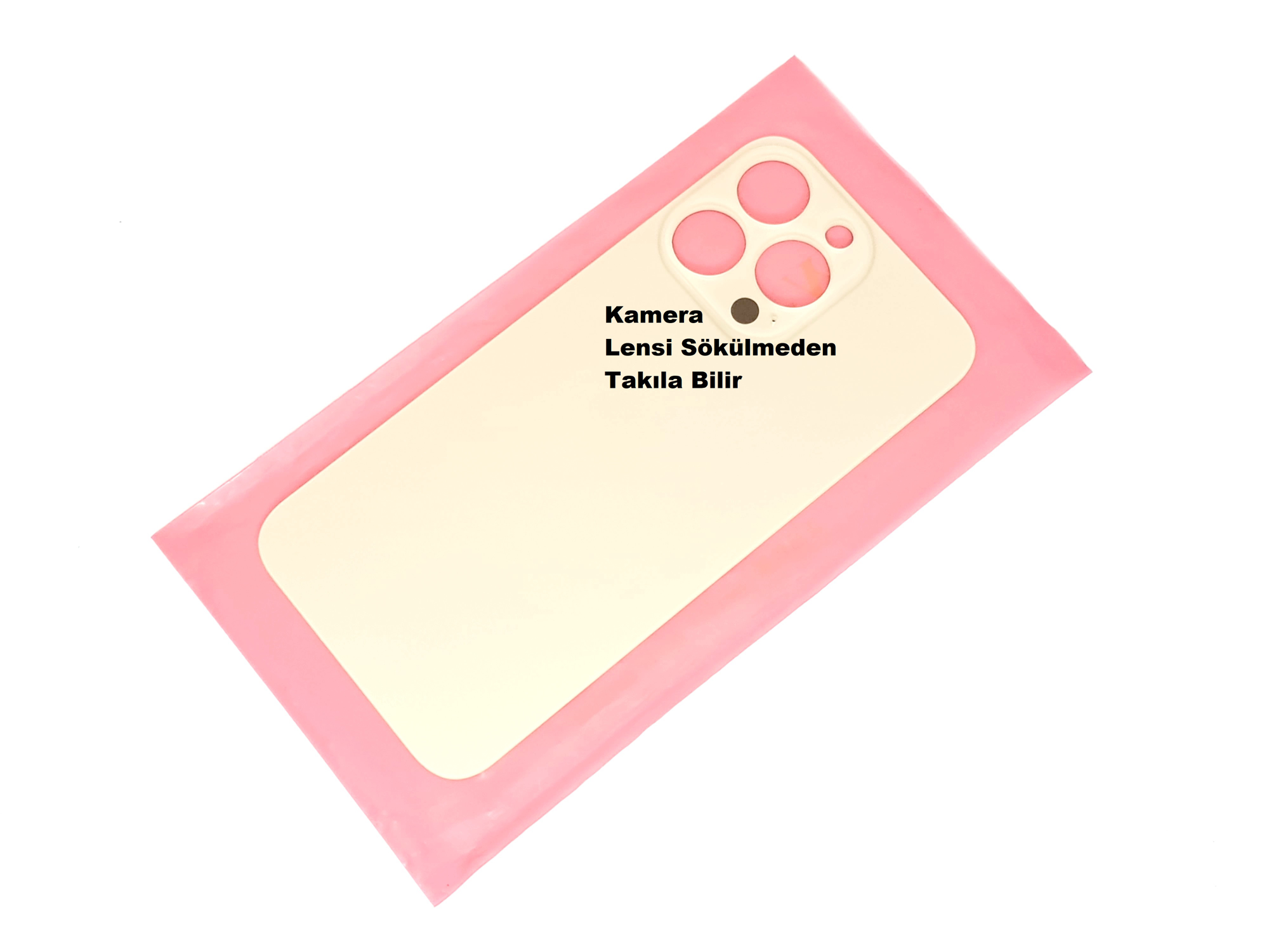 Tkgz İPhone 13 PRO Arka Pil Batarya Kapağı (CAM+B-7000) GOLD Tkgz İPhone 13 PRO Arka Pil Batarya Kapağı (CAM+B-7000) GOLD