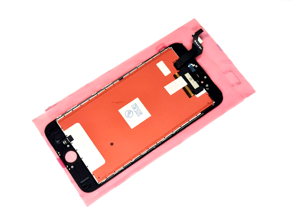 Tkgz İPhone 6S PLUS Lcd Ekran dokunmatik (LW Marka TOZ BANTI) SİY