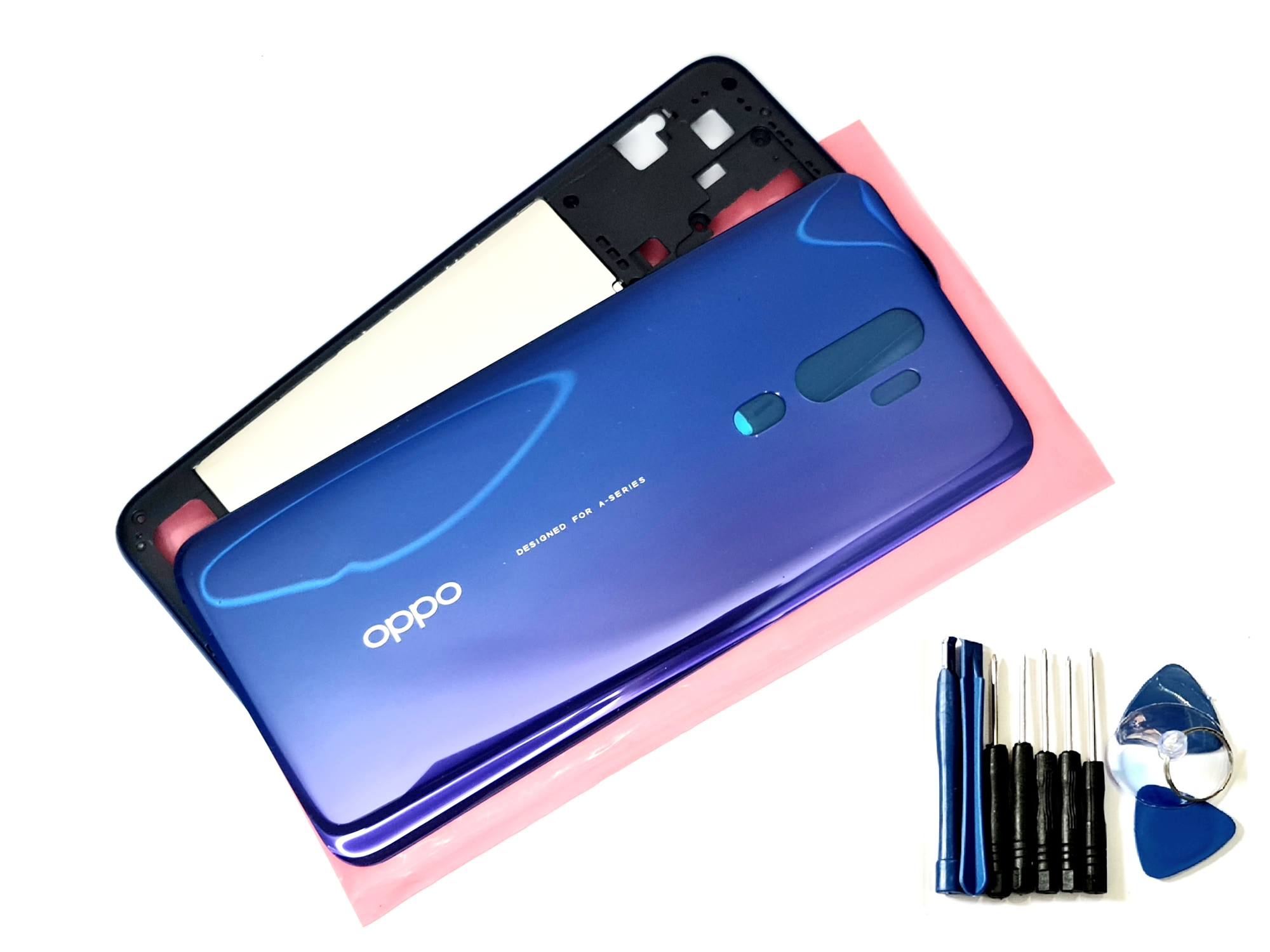 Tkgz Oppo A5 2020 ORJ Kasa Arka Pil Batarya + TAMİR SETİ - MAVİ Tkgz Oppo A5 2020 ORJ Kasa Arka Pil Batarya + TAMİR SETİ - MAVİ