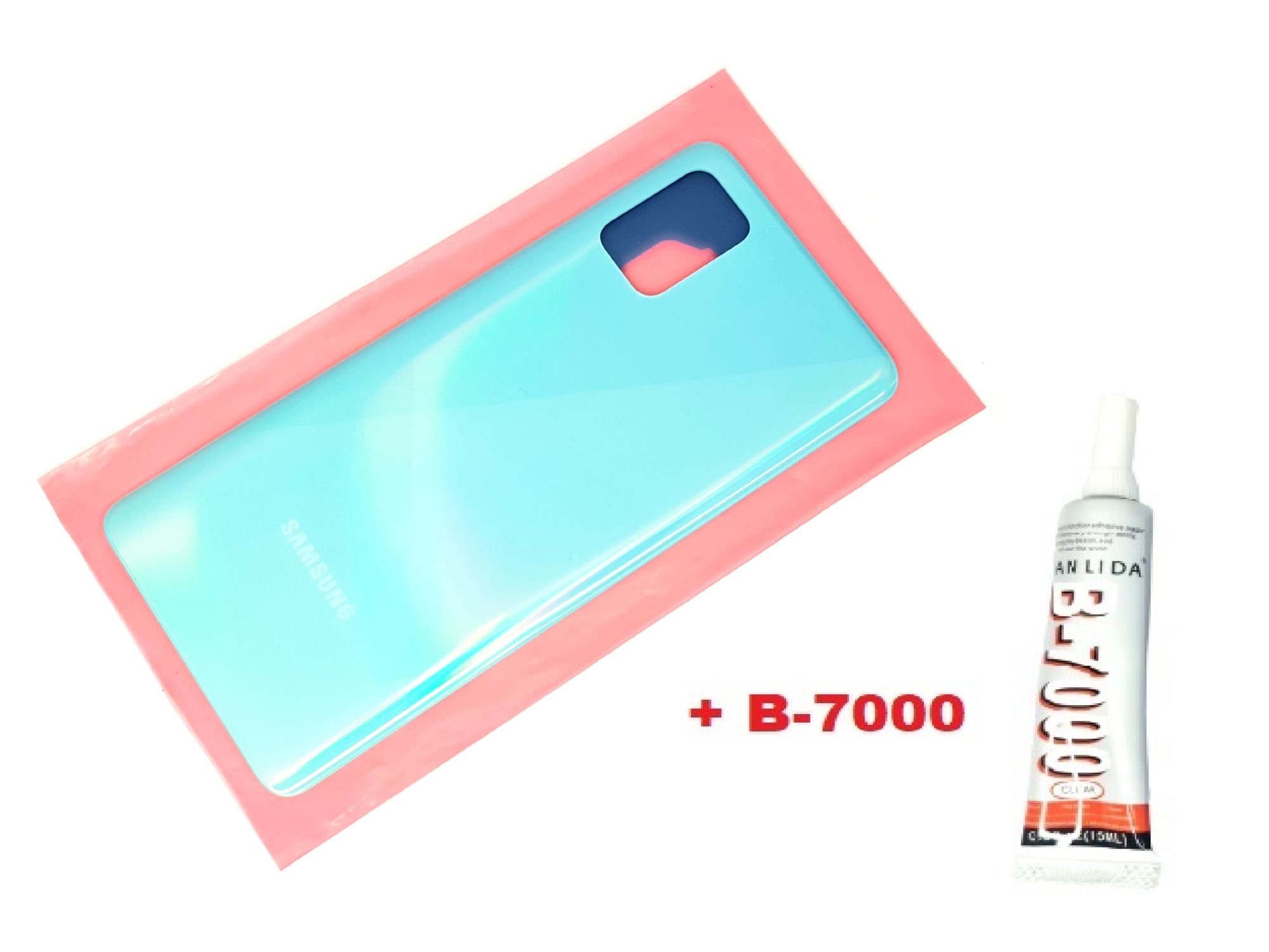 Tkgz Samsung Galaxy A51 A515 Arka Pil kapağı (B-7000) MAVİ Tkgz Samsung Galaxy A51 A515 Arka Pil kapağı (B-7000) MAVİ