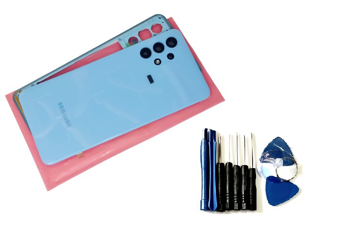 Tkgz Samsung Galaxy A32 FULL ORJ KASA Arka Pil Kapağı (TAMİR SETİ