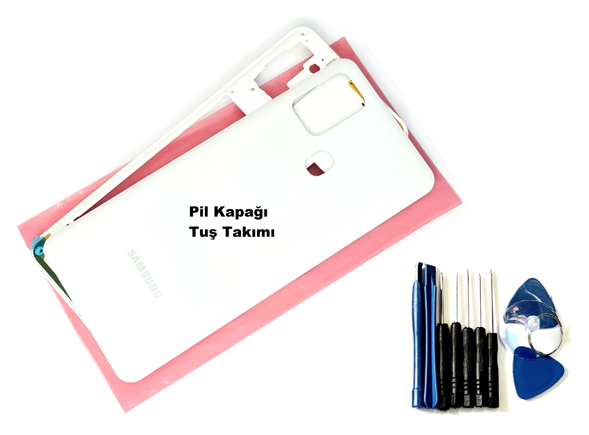 Tkgz Samsung Galaxy A21S KASA Arka Pil Batarya Kapağı (TAMİR SETİ Tkgz Samsung Galaxy A21S KASA Arka Pil Batarya Kapağı (TAMİR SETİ