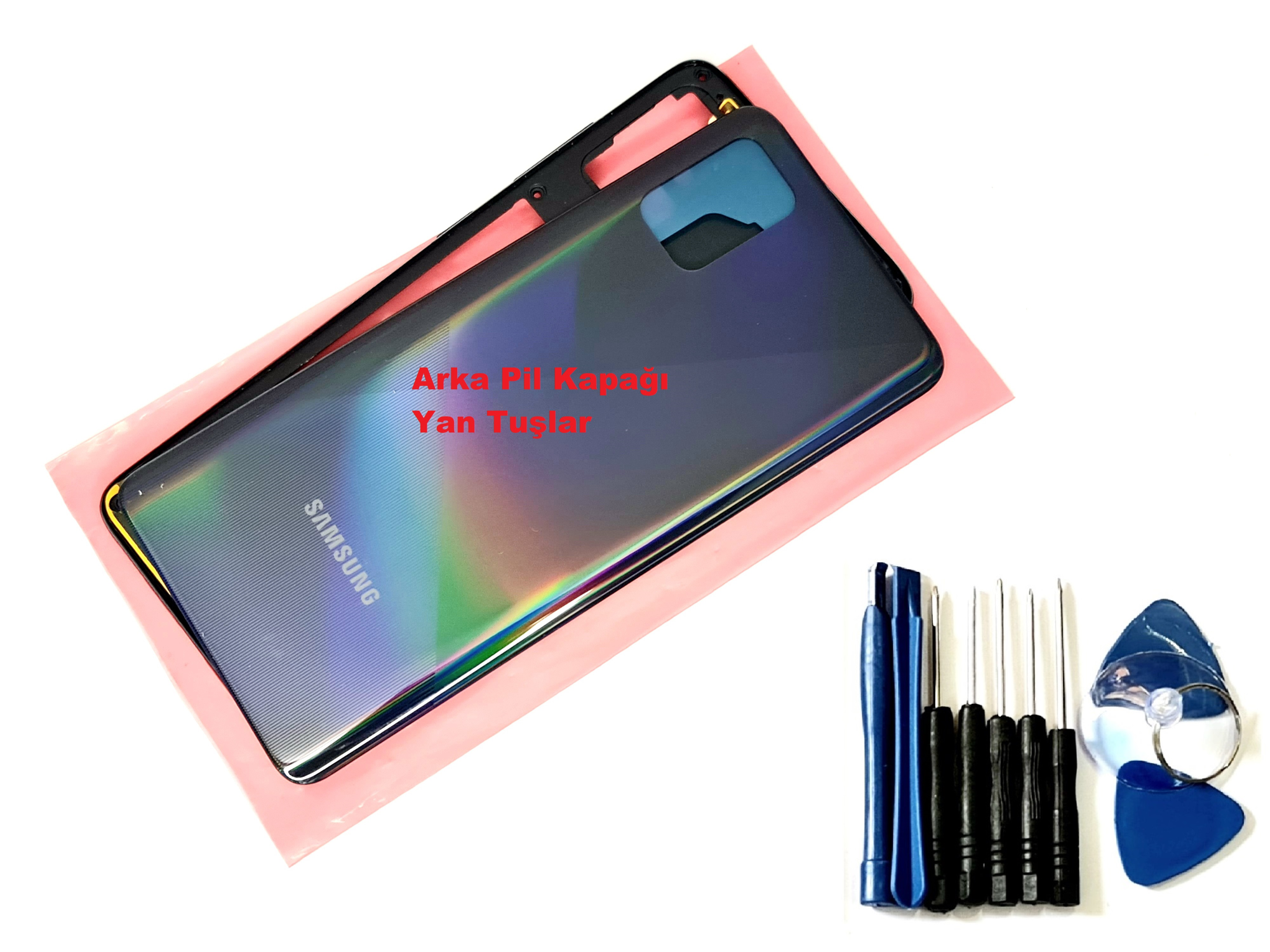 Tkgz Samsung Galaxy A51 (A515) FULL ORJ KASA Arka Pil Batarya Kap