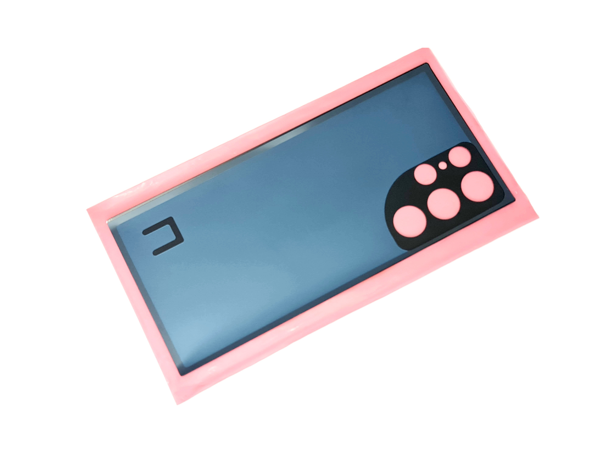 Tkgz Samsung Galaxy S22 ULTA Arka Pil Batarya Kapağı (CAM) BEYAZ