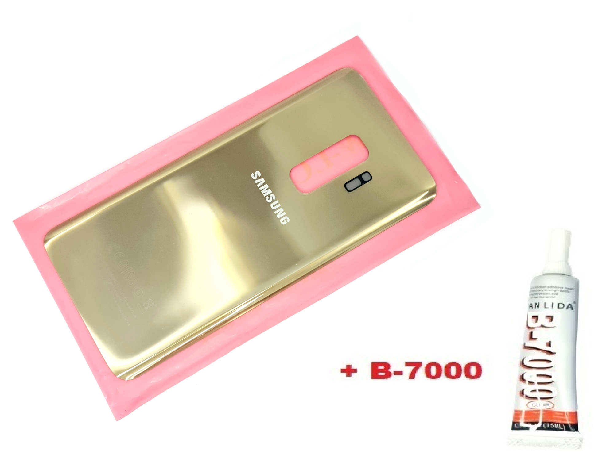 Tkgz Samsung Galaxy S9 PLUS Arka Pil Batarya Kapağı (CAM+B-7000) 