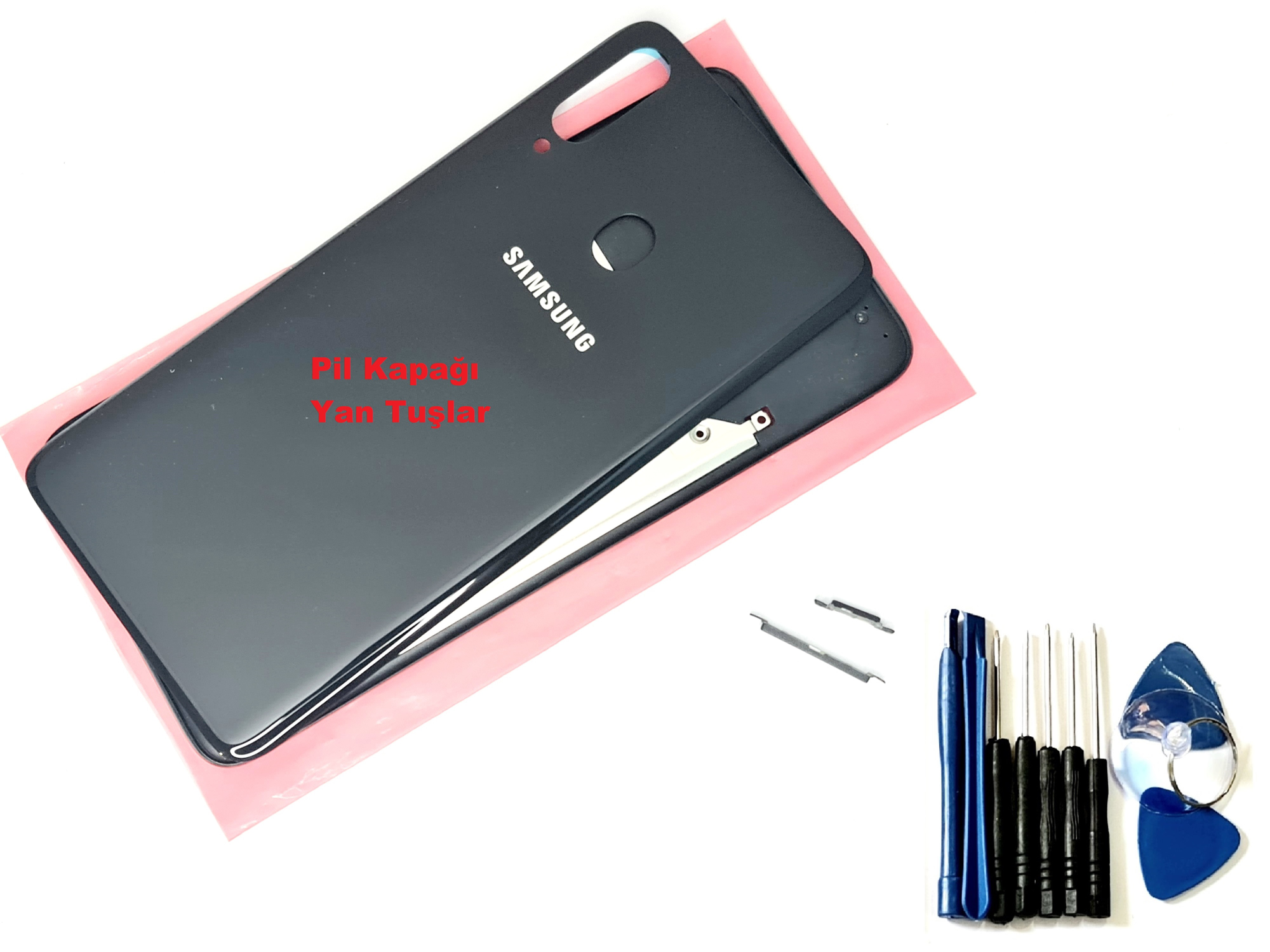 Tkgz Samsung Galaxy A20S KASA Arka Pil Batarya Kapağı (TAMİR SETİ Tkgz Samsung Galaxy A20S KASA Arka Pil Batarya Kapağı (TAMİR SETİ