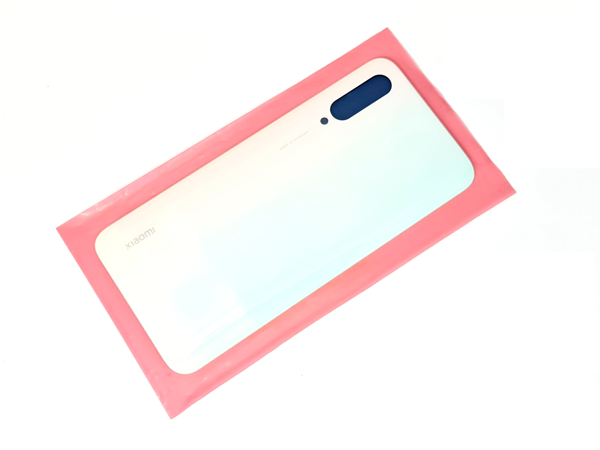 Tkgz Xiaomi Mi 9 LİTE Arka Kapak (CAM) BEYAZ