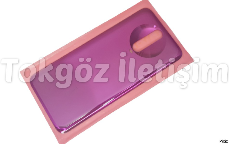 Tkgz Xiaomi Redmi K30 Arka Kapak Pil Kapağı (CAM) PEMBE