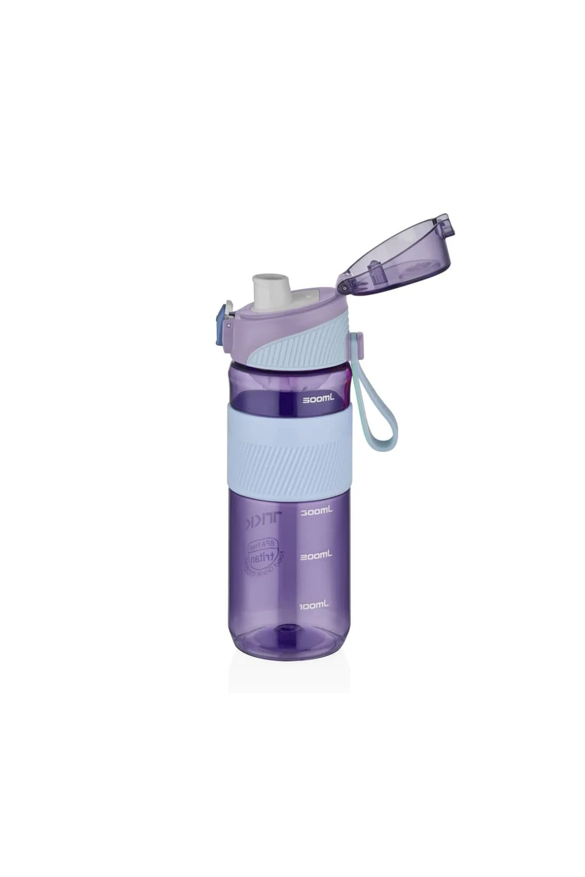 TKK Okul Su Matarası - Renkli - 700ml - Tritan Suluk Soft Touch - Görsel 4