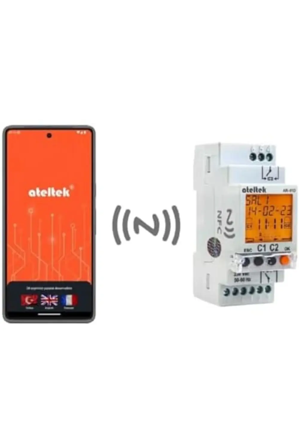 TknszrShop AR-01D-NFC Astronomik Zaman Saati En Yeni 1127289
