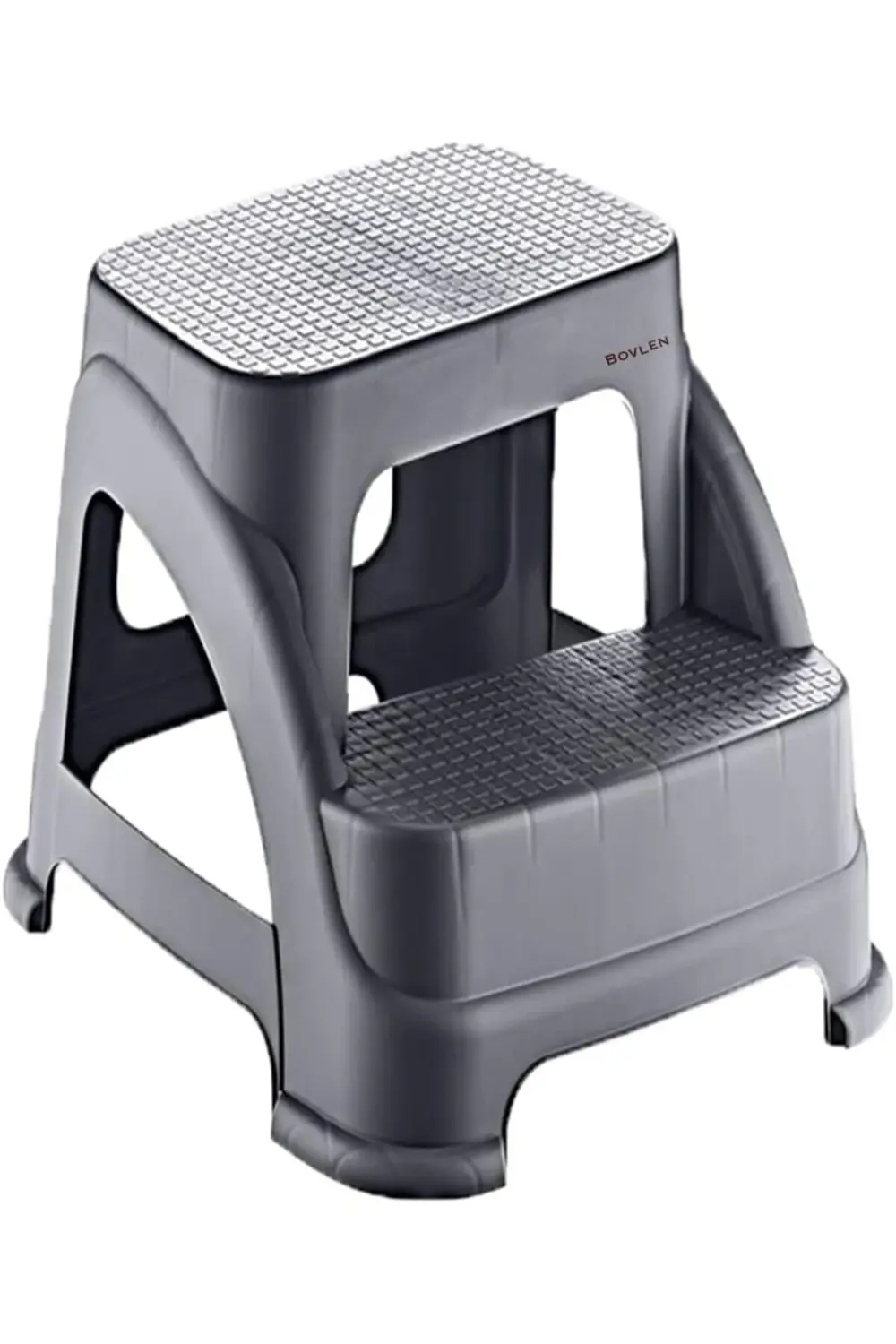 TknszrShop İki Basamaklı Kaymaz Büyük Boy Tabure - 120 KG Taşıma