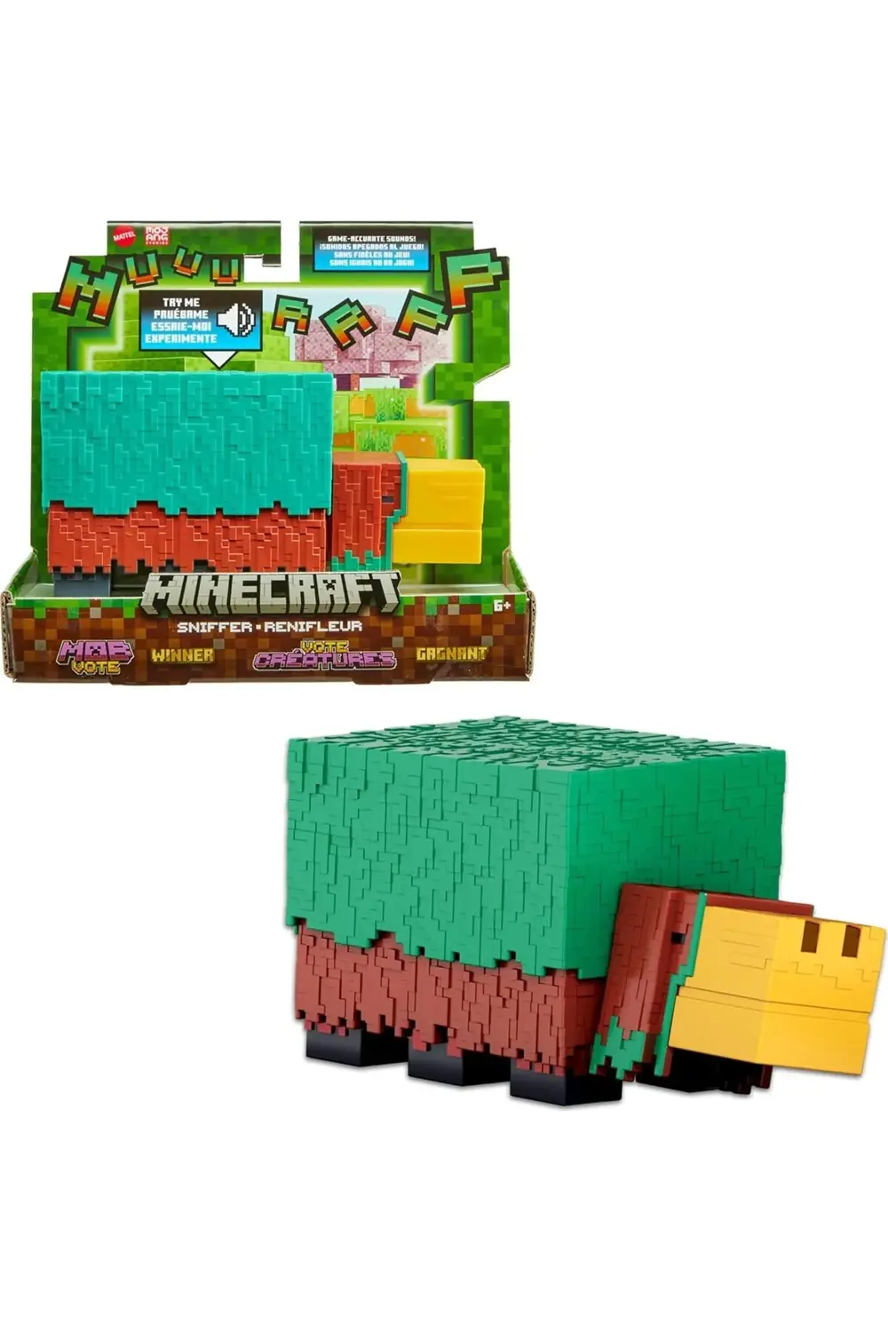 TknszrShop Minecraft Sniffer Aksiyon Figürü, Oyuna Doğru Sesler v