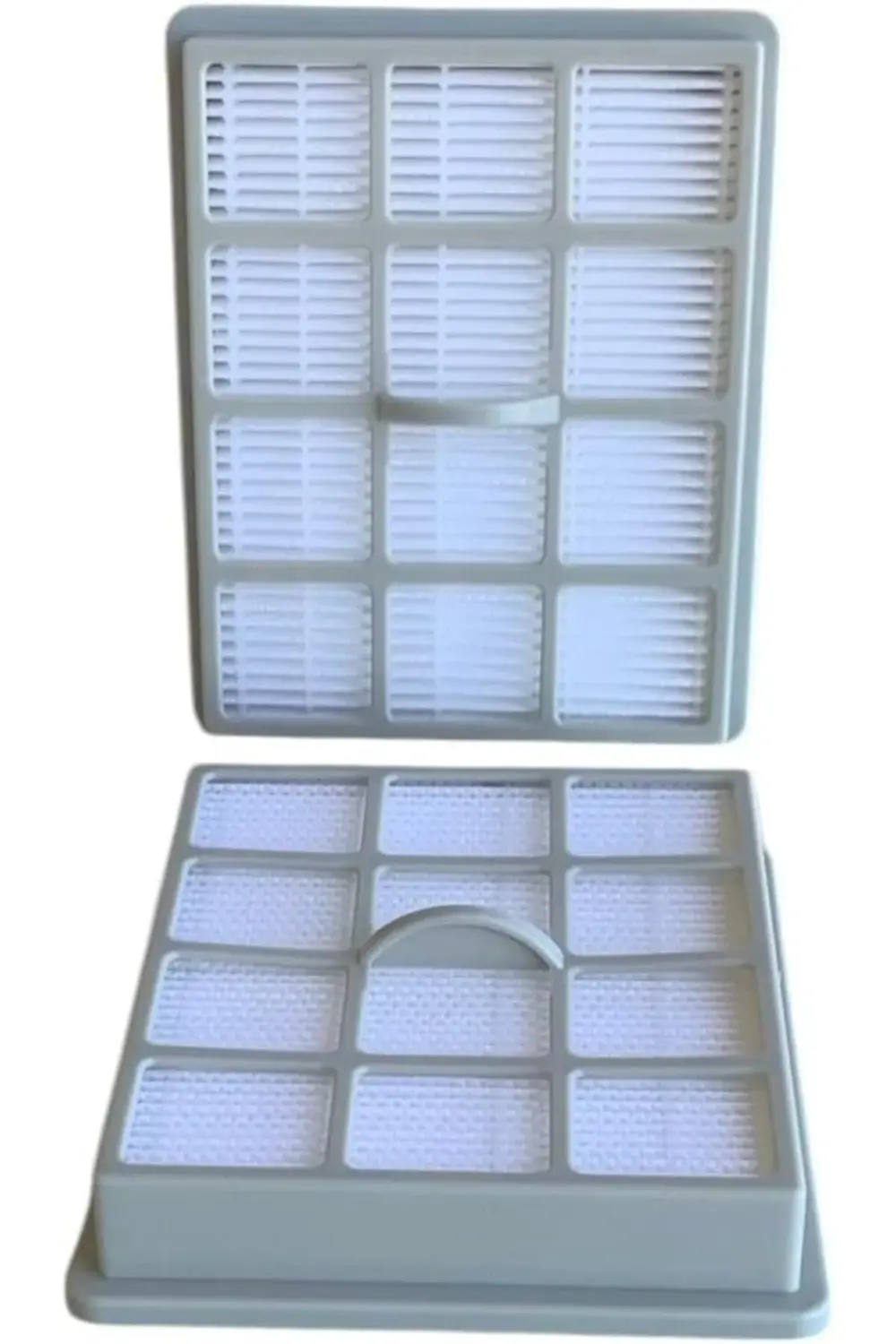 TknszrShop SÜPÜRGE HEPA FİLTRE - GRİ PLASTİK - 2 ADET - ARZUM AR