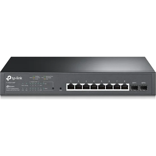 TL-SG2210MP 10 PORT 10/100/1000 Mbps GIGABIT MASAÜSTÜ PoE SMART SWITCH TL-SG2210MP 10 PORT 10/100/1000 Mbps GIGABIT MASAÜSTÜ PoE SMART SWITCH